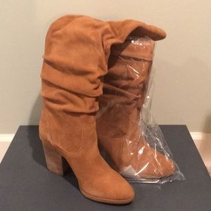 Nine West Abee Women US 10 Cognac Knee High Boot